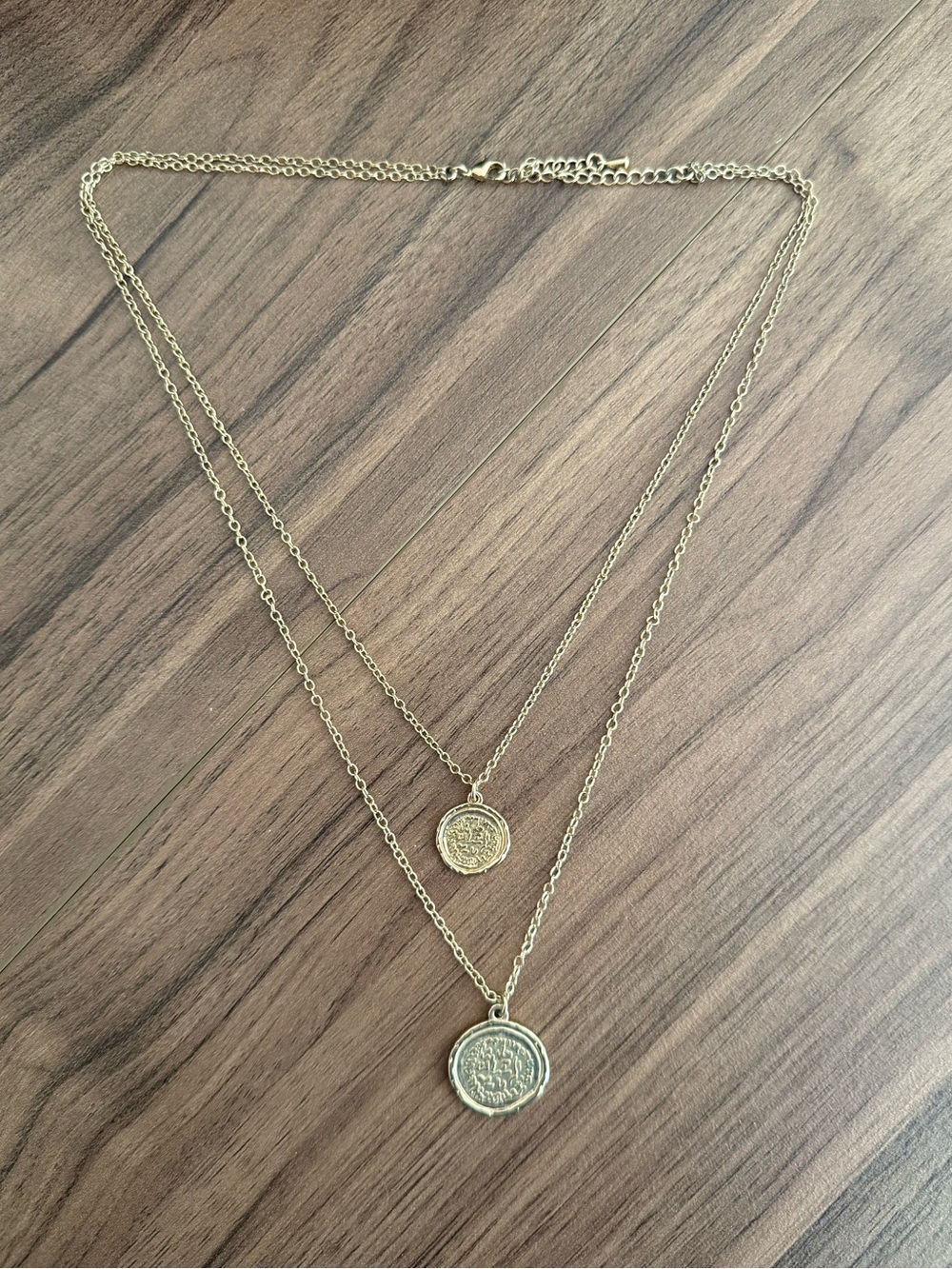 Double Layer Gold Necklace